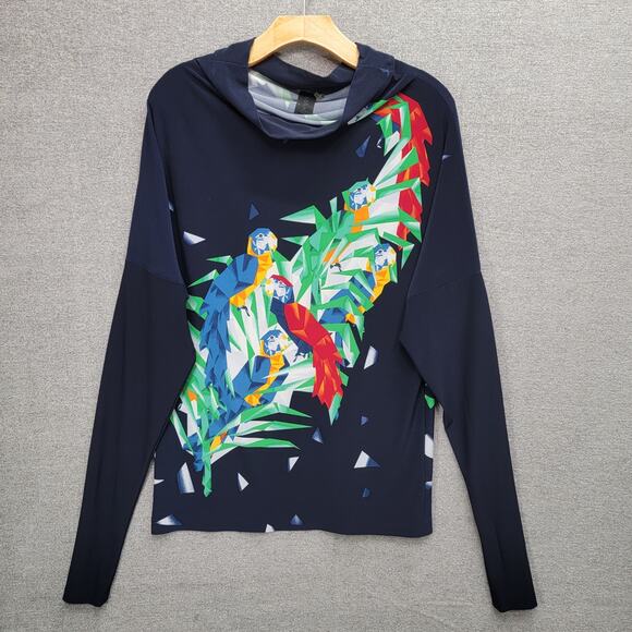 Norma Kamali Tops - NORMA KAMALI PARROT PRINT TOP, SIZE S0